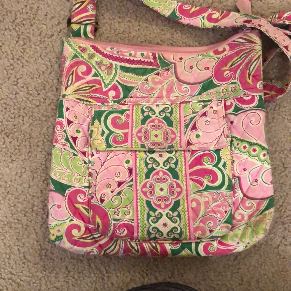 Vintage pink Vera Bradley cross body